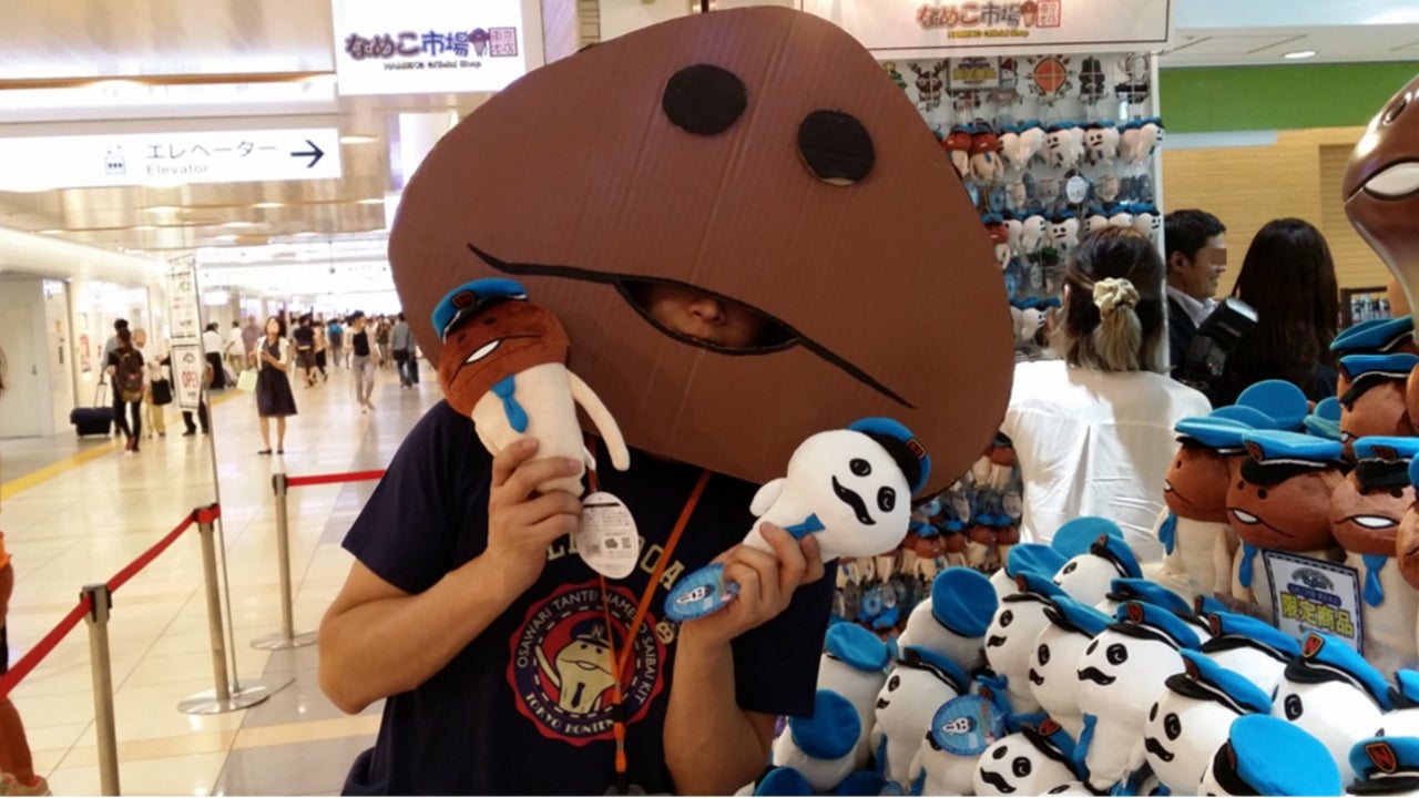 実はRPGの雑魚キャラだった！？なめこのあれこれをダンボールなめこさんに突撃インタビュー