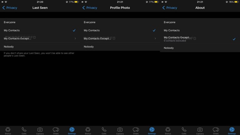 You can soon exclude specific WhatsApp contacts from seeing your status