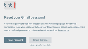 Voilà comment Password Alert empêche le piratage de votre mot de passe Google